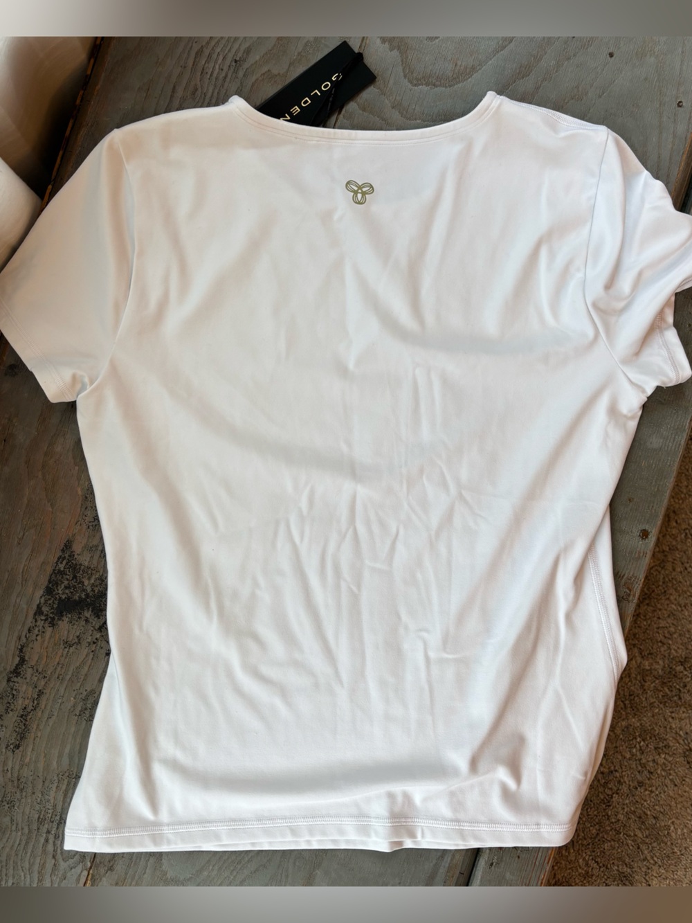 NWT Aritzia Golden essential white tee | size large - Picture 4 of 7